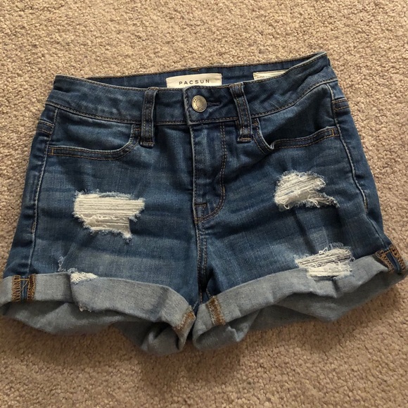 2/$15 • SIZE 22 PACSUN JEAN SHORTS - Picture 3 of 7